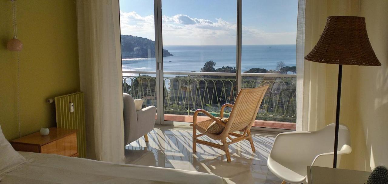 Vue Mer Exceptionnelle Entre Nice Et Monaco Villefranche-sur-Mer Eksteriør billede