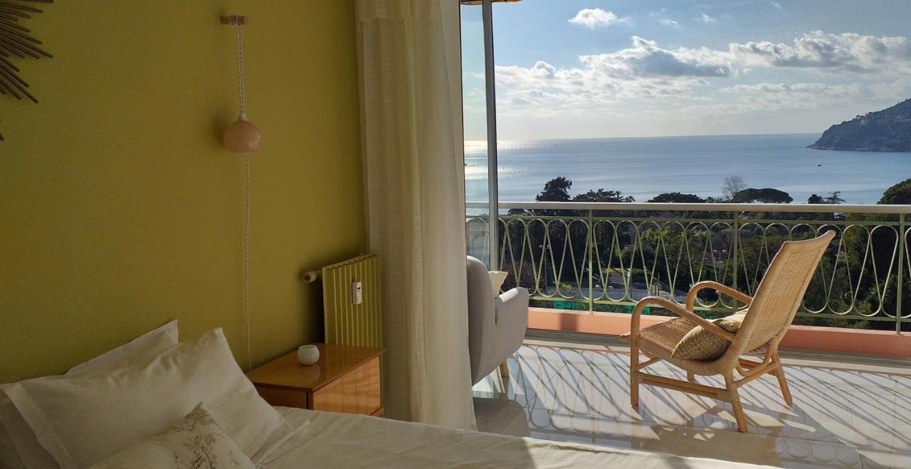 Vue Mer Exceptionnelle Entre Nice Et Monaco Villefranche-sur-Mer Eksteriør billede