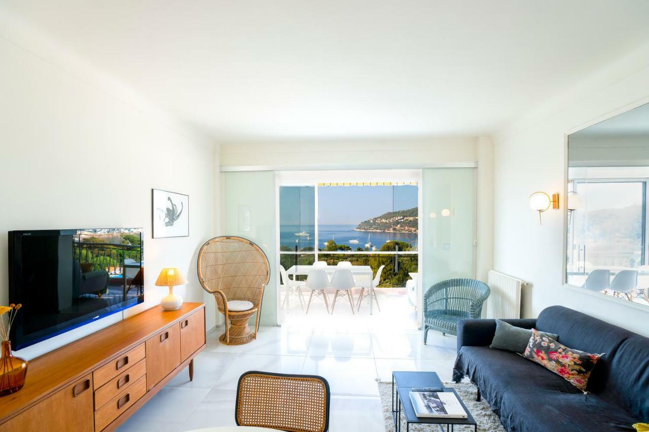 Vue Mer Exceptionnelle Entre Nice Et Monaco Villefranche-sur-Mer Eksteriør billede