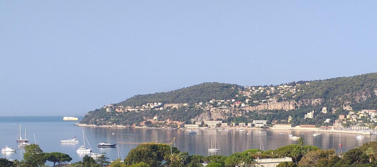 Vue Mer Exceptionnelle Entre Nice Et Monaco Villefranche-sur-Mer Eksteriør billede